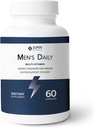 Super Naturals Men's Daily Multivitamin Energy Enhancer e Immune System Support for Men (60 Capsules, 30 Day Supply)