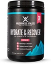 Wilderness Athlete - Hydrate & Recuperar tóxico Liquid Hydration Powder Electrolyte Drink Mix - Recover Faster with Bcaas - Hydrate Powder with 1000mg of Vitamin C - 30 Serving Tub (Watermelon)