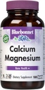 Bluebonnet Nutrition Calcium & Magnesium, Bone Health*, Soy-Free, Gluten-Free, Non-GMO, Vegan, Kosher Parve, 180 Vegetable Capsules, 60 Servings