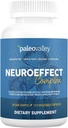Paleovalley NeuroEffect - Suplemento Nutricional del Café del Mushroom Neuro para Focus, Memory y Energy Support - Suministro de 28 días - 8 Mushroom de espectro completo y extractos completos de fruta del café