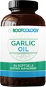 Rootcology by Dr. Izabella Wentz TENIDO Aceite de ajo tóxico Softgels con aceite de ajo y aceite de ajo, Enteric-Coated to Reduce Odor ← Apoyo al sistema inmunitario y la salud cardiovascular