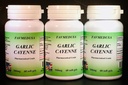 Ajo Cayenne, Hecho en EE.UU. - 180 (3x60) softgels