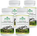Active Hexose Correlated Compound 1500 mg Supplement, Natural 8 Mushroom Extract Supplement, Immune System, Liver Function, Natural Killer and T Cells Activity, 360 Veggie Capsules