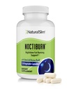 NaturalSlim Night Time Fat Burner for Women &amp; Hombre - Noctiburn Overnight Fat Burning Supplements with Essentials Amino Acid for Night Burn Metabolism Support - 120 Vegetable Capsules
