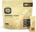 SALTT Electrolytes Powder Flavored Drink Mix - Caramel Vibes - 30 Hydration Packets - Magnesium, Potassium, Sodium, Trace Minerals - Zero Sugar & Gluten Free - Travel Essentials