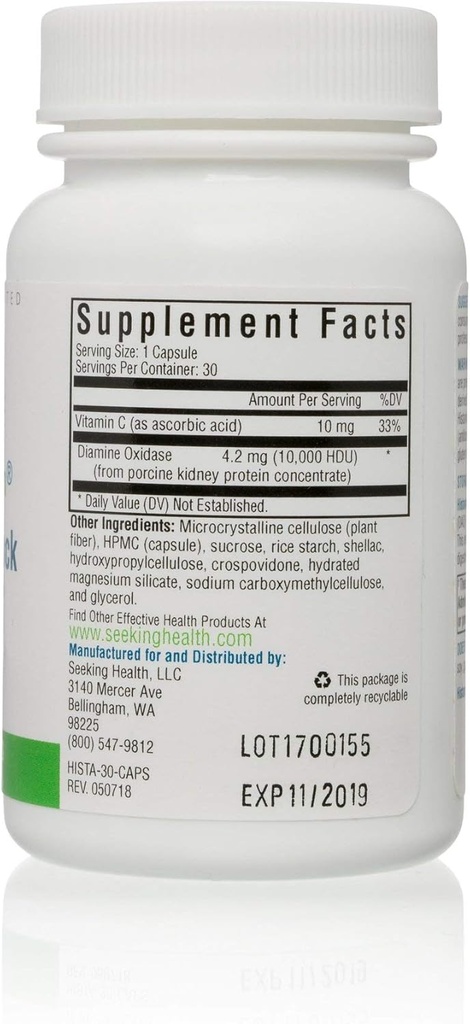 Buscando salud ← Histamine Block ← DAO Suplemento Enzyme ← Intolerancia Alimentaria