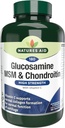 Nature's Aid Glucosamine 500mg, MSM 500mg + Chondroitin 100mg 180 Tablets