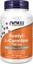 AHORA Alimentos Acetyl-L-Carnitina 750 mg - 90 Tablets