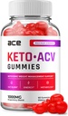 Ace Keto ACV Gummies - Advanced Formula Ace Keto Plus ACV Gummies Apple Vinagre Ace ACV, Gestión de Pesos, Suplemento dietético Comentarios Hombre Mujeres (60 Gummies)