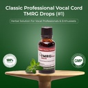 Clásico Cordón Vocal Profesional Remedy 100% Natural Herbal Voz Suplemento gotas para la voz ronca de la garganta gruesa Hoarseness Vocal Damage Vocal Reparación Vocal Problemas craked Voice (15ml)