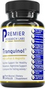 Premier Research Labs Tranquinol - Natural Sleep Aid Supplement for Deep Sleep Support and Calm Mind ¦ Magnesium, Turmeric, Lemon Balm &amp; Saffron Extract - Pure Vegan - 90 Plant-Source Capsules