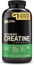 Optimum Nutrition Micronized Creatine Monohydrate Capsules, Keto Friendly, 2500mg, 300 cápsulas (Packaging May Vary)
