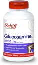 Schiff Glucosamine 2000mg (por servicio) + Tablas de ácido hialurónico (150 Cuenta en botella), Suplemento de atención conjunta que ayuda a apoyar la movilidad conjunta y flexibilidad, apoya la estructura del cartílago