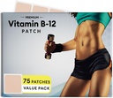 B12 Patch for Energy Plus – 75 Count Pack - B12 Patches – B12 con Methylcobalamin &amp; Guarana
