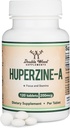 Huperzine A 200mcg (Third Party Tested) 120 Tablets, Brain Supplement to Promote Acetylcholine (Acetylcholinesterase Inhibitor) - Supports Memory and Focus by Double Wood