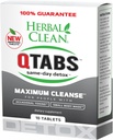 Herbal Clean - QTabs Detox del mismo día, portátil y discreto, 10 Tablets