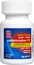 Rite Aid Extra Strength PM Pain Relief Caplets, 500mg Acetaminophen / 25mg Diphenhydramine - 50 Cuenta ¦ Nighttime PM Doin Reliever + Sleep Aid ← Joint Pain Relief  Menstrual Pain Relief + PMS Relief