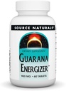 Fuente Naturales Guarana Energizer, Suplemento dietético - Apoyo a un Boost de energía duradera* 900 mg - 60 Tablets