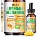 Liposomal Glutathione Suplemento 2000mg, Liquid Glutathione gotas con vitamina C, Master Antioxidants for Immune System, Aging Defense, Skin Health, Liver Detox -Superior Absorption, Pineapple 2 Fl Oz