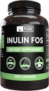PURE ORIGINAL INGREDIENTES Inulin (365 capsules) No hay magnesio o rifles de arroz, siempre puros, lab verificados