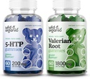Wild &amp; Organic 5HTP Gummies &amp; Valerian Root Gummies 60 Conde