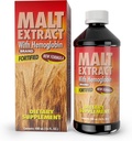 Extracto de malta y hemoglobina - Suplemento nutricional para energía y vitalidad (16 Fl Oz/Pack de 1)