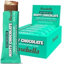 Barebells Soft Protein Bares, Minty Chocolate - 12 Conde, 16g High Protein Treats - Chocolate Nutrition Bar con 1g Total Azúcares - On The Go Breakfast o Post-Workout Snack