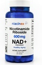 NAD+ Suplemento - 600mg Pure Nicotinamide Riboside (NR) - Envejecimiento saludable, Claridad mental &amp; energía Booster - Suplementos de regeneración celular para mujeres y hombres - 60 NAD Plus cápsulas - Hecho en EE.UU.