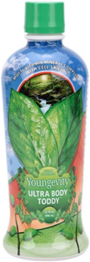 Youngevity Ultra Body ToddyTM - 100+ Nutrient Mega Multi-vitamina Suplemento Mineral para Hombres y Mujeres - Ausorción Mejorada - Fitonutrientes - Aminoácidos - 32 Fl Oz