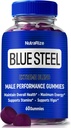 Blue Steel Gummies for Men, Daily Nutrition to Boost Confidence and General Health, All Natural Supplement to Support Peak Performance, Official Male Gummy, BlueSteel Reviews (60 Gummies)