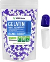XPRS Nutra Size 3 Empty Capsules - 500 Conde Empty Gelatin Capsules - Pills DIY Capsule Filling - Pure Bovine Pill Gel Caps for Do-It-youself Supplements (Purple/White)