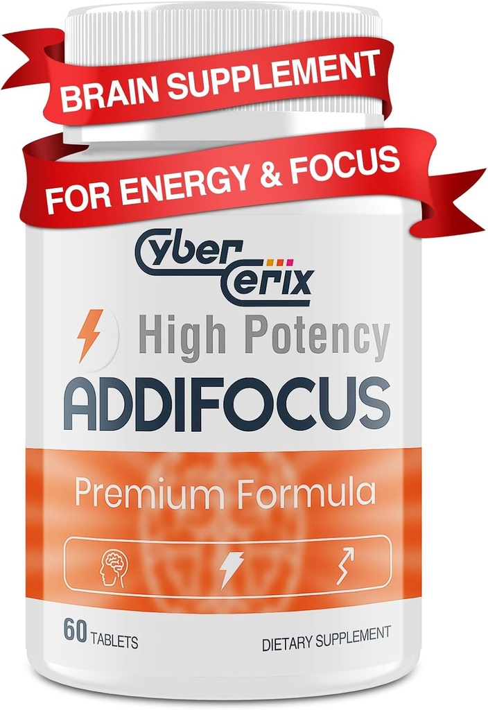 Suplemento cerebral 17-en-1 para memoria y foco - Suplemento cerebral nootrópico para concentración, claridad, energía " , mezcla natural de cafeína con vitaminas, ácidos aminoácidos " extractos herbales - 60 tabletas