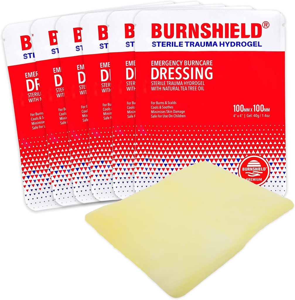 Burnshield 4" X 4" Burn Dressing, Sterile - 6 Conde