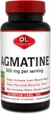 Laboratorios olímpicos Agmatine 500 mg por servidumbre, 60 cápsulas vegetarianas