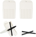(16 Pcs) Cerustop Wax Guard Filters for Hearing Aids Supplies, Hearing Aid Wax Filters Fit Resound, Phonak,Widex and Unitron, Hearing Aids Replacement Parts Cleaning Kit