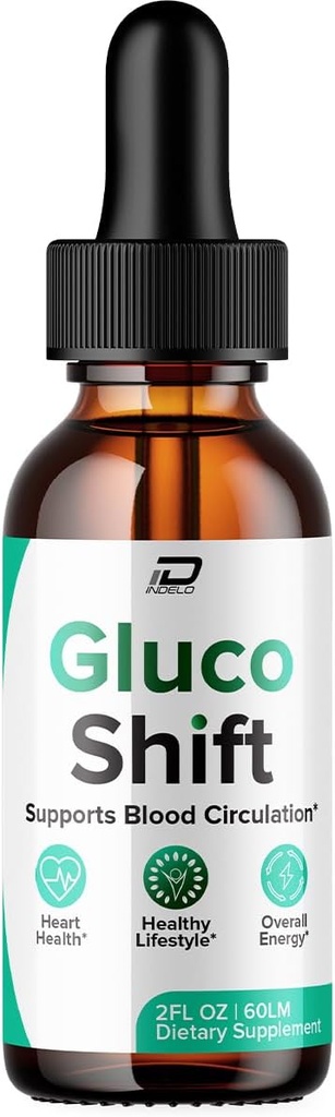 Gluco Shift Drops Healthy Formula - Dietary Supplement Drops - Extra Strength GlucoShift Liquid Drops, Gloco Shift Drops Reseñas (1 Pack – 1 Month Supply)