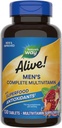 ¡La naturaleza está viva! Multivitaminas diarias completas de los hombres, soporta Metabolismo energético y función muscular*, con B-Vitamins, Gluten Free, 130 Tablets (Packaging May Vary)