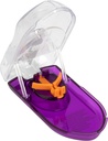 EZY DOSE Pill Cutter con Escudo de Seguridad y Magnificador, Uso diario, píldoras cortadas con seguridad y vitaminas, corte preciso y fácil, color mayo Vary, BPA Gratis