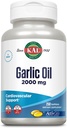 KAL Aceite de ajo 2000 Softgels, 250 Conde