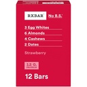 RXBAR Protein Bars, 12g Protein, Snacks gratis, Fresa, 22oz Caja (12 Bares)