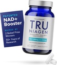 TRU NIAGEN PRO NAD+ Suplemento para el envejecimiento y la regeneración celular, 2 x 500mg Patented Niagen, 30 Servings ¦ Supports Cellular Energy ← Nicotinamide Riboside (NR) Suplementos diarios para hombres y mujeres