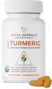Turmeric orgánica " Ginger + Black Pepper - 100% Pure Whole Roots, Unprocessed, Uncoated, Authentic Ayurvedic Blend - Supports Joint Health & Immunity – 120 Vegan Tabs
