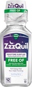 ZzzQuil, Nighttime Sleep Aid Liquid, LIBERTAD DE Alcohol &amp; Artificial Dyes, 50 mg Diphenhydramine HCl, No.1 Sleep Aid Brand, Fall Asleep Fast, Non-Habit Forming, Soothing Berry Flavor, 12 FL OZ