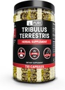 Ingredientes originales puros Tribulus Terrestris, No Magnesium Or Rice Fillers, Siempre Puro, Lab Verified (730 cápsulas)