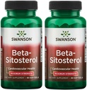 Swanson Beta Sitosterol - Plant Sterol Formula - (60 cápsulas, 160 mg cada uno) (2 paquete)