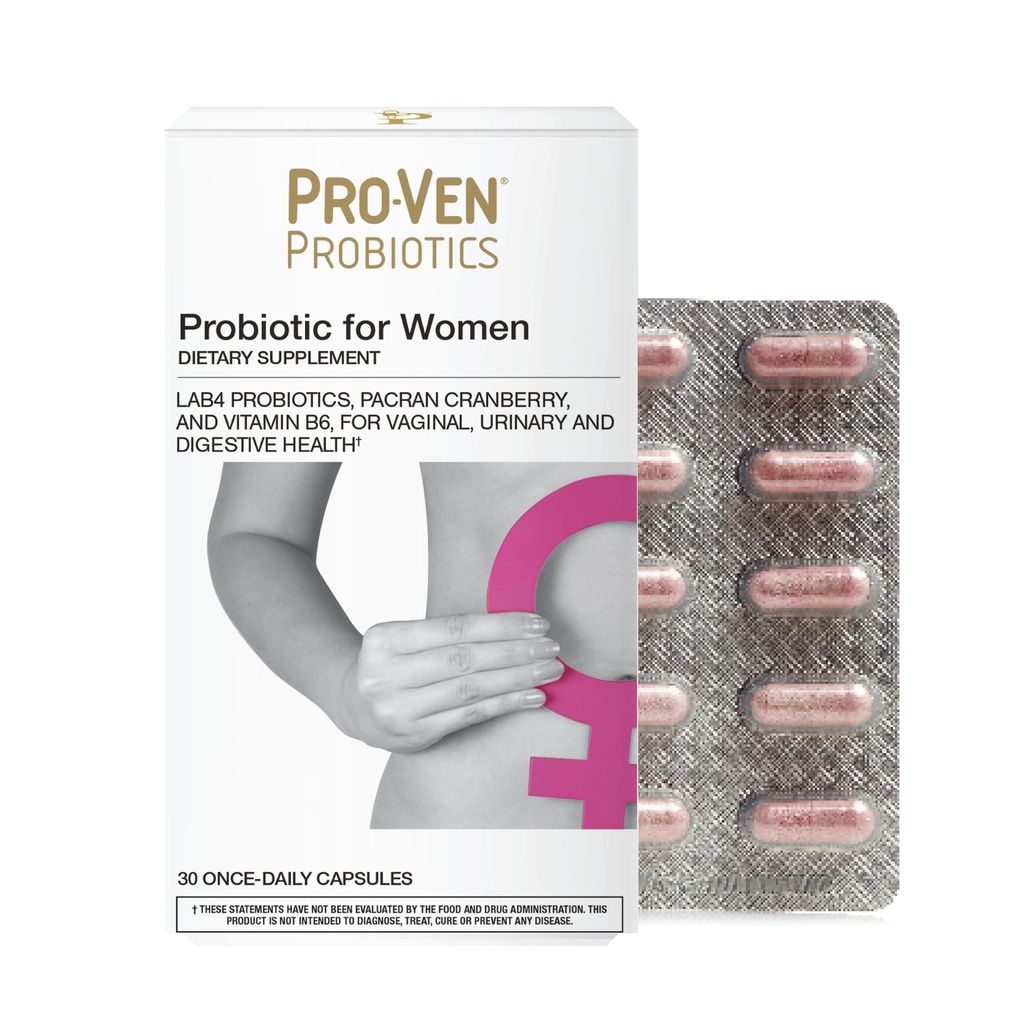 Probióticos para las mujeres TEN 17.5 Billones CFU ANTE Vaginal, Urinary Tract &amp; Digestive Health TEN Lactobacillus Acidophilus, Cranberry &amp; Vitamin B6 TEN 30 Capsules ANTE Vegetarian, Gluten Free &amp; Lactose Free