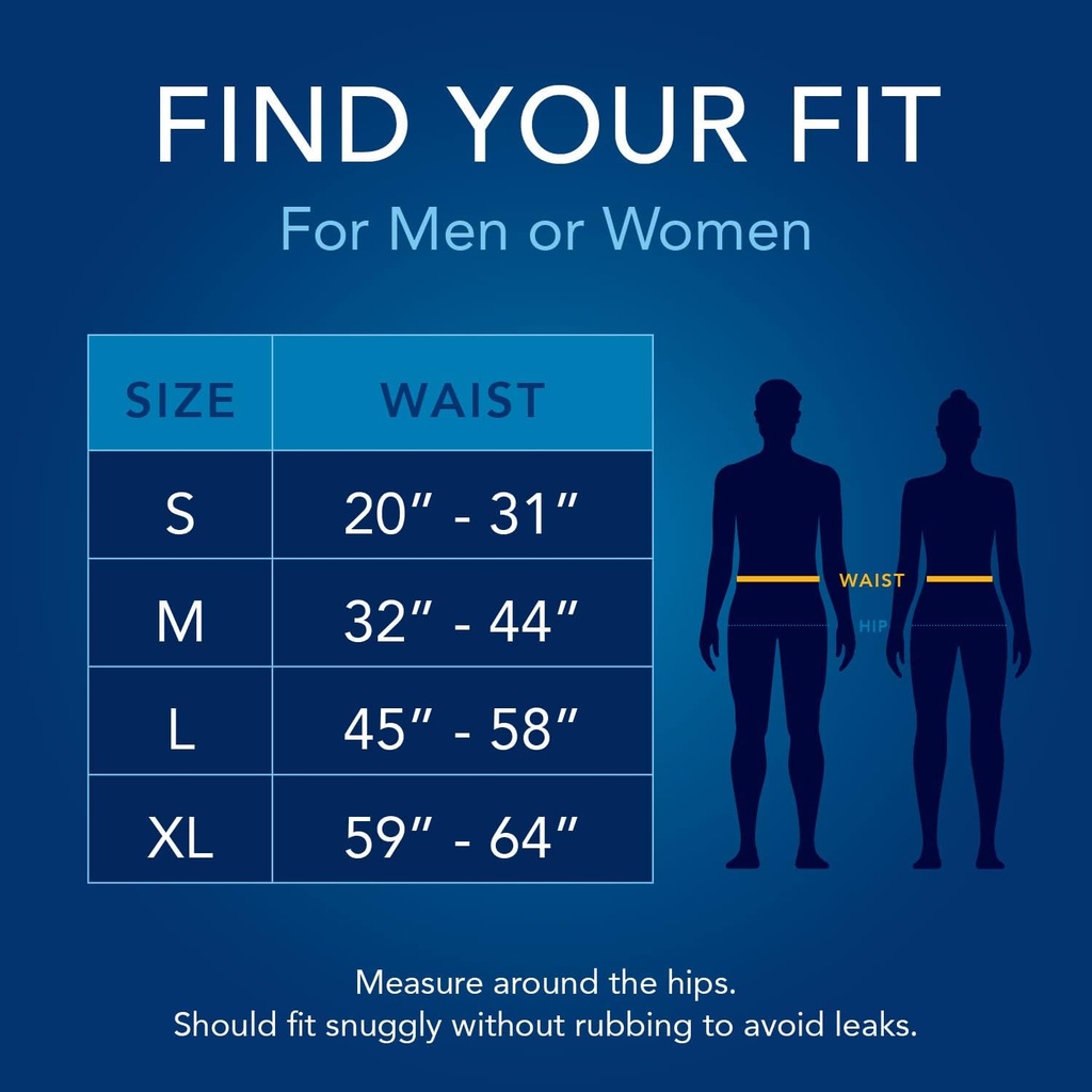 TotalDry Ultimate X-Plus - Informaciones de Incontinencia Fitted Diapers Adulto – Plástico Respaldado Ultra Absorbent Control de la Vejiga para Hombres Mujer - FSA HSA Aprobado - Grande