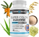 Super Colon Cleanse - 15 días Cleanse, Colon Cleanse Pills, Colon Cleanser &amp; Detox, Psyllium Husk