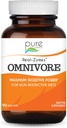 Real-ZymesTM OMNIVORE Digestive Enzymes Suplemento con Probióticos para una mejor digestión - Apoyo Natural para el Alivio de Bloating, Gas, Belching, Diarrhea, Constipation, IBS, etc. - 90 Caps