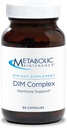Complejo DIM de mantenimiento metabólico - Suplemento DIM de 100 mg para mujeres y hombres, Diindolylmetano para equilibrio hormonal, estrógeno y soporte de salud para hígado - 60 cápsulas vegetarianas (Pack of 1)
